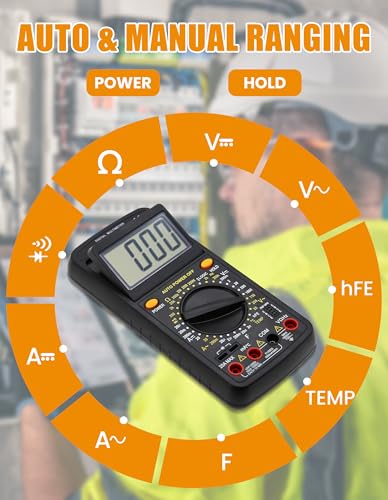 Digital Multimeter Tester Multimeter for Electrical Applications Model 1