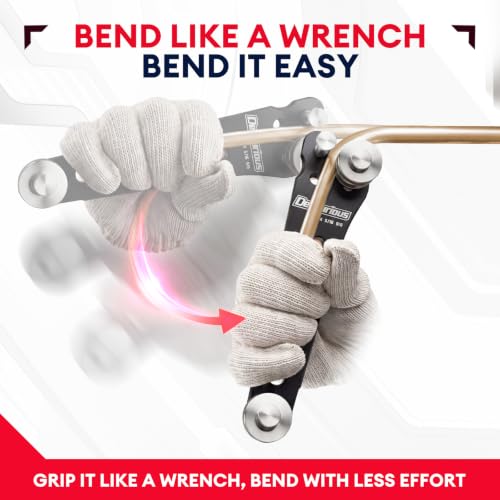 4-in-1 Tubing Bender for 3/16”,1/4”, 5/16” and 3/8” O.D. tubing