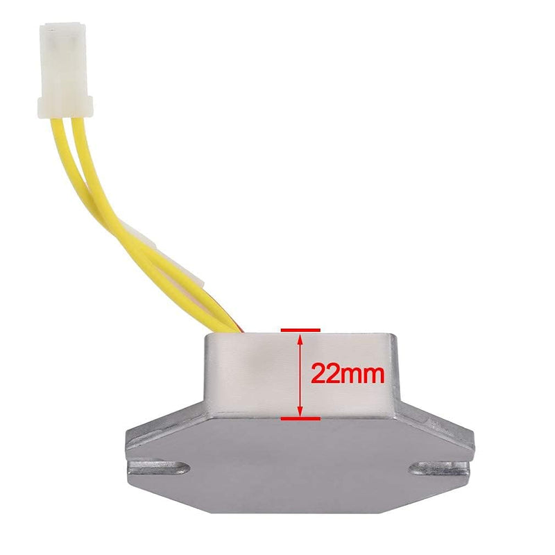 Hipa 394890 Voltage Regulator 845907 797375 393374 691185 for John Deer LG691185 MIU14388 MIU12514 LA140 LA150 LA155 LA165 LA175 LT166 D150 D155 D160 D170 L111 L118 L120 Lawn Mower