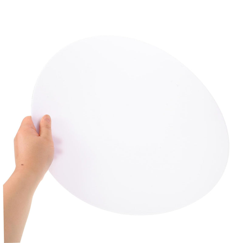 2pcs Acrylic Lamp Diffuser Covers for Ceiling Light 39.5cm Diameter 1mm Thick White Lampshade Shade Diffusers for Soft Light, Downlight, and DIY Lamp Accessories