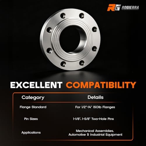 Two Hole Pins with Built-in Level,1-1/8" & 1-5/8" Aluminum, Detachable Flange Alignment Tool for Pipe Fitter Welding