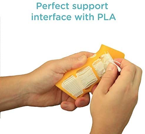 Polymaker Break Away Support Material for 1.75mm PLA Filament, 0.75kg Spool - PolySupport 3D Printer Support Filament Easy Support Removal 750g Break Away Support Material for 1.75mm PLA