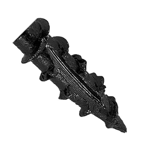 Jake Sales #14 X 2 Heavy Duty Black Timber/Log/Landscaping Wood Screws - Exterior Coated Heavy Duty Screws. 1 x 50 Count Box - 50 Screws 14x2" 50 CT