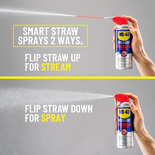 WD-40 Specialist Penetrant, Smart Straw, Fast-Acting, 11 OZ [1-Pack] 1-pack