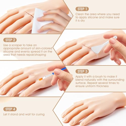 Silicone Glue, High-Flexibility and Waterproof, Skin Color