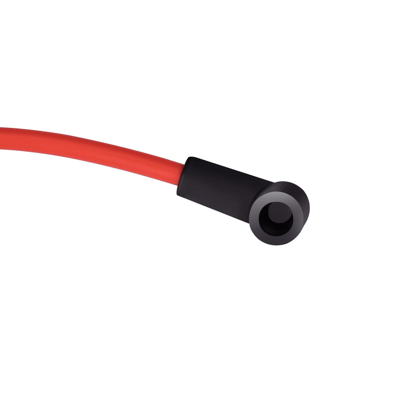 84059 Ignition Coil Wire Connect to an HEI Style Terminal (8.5mm,18",Red,90 Degree Boots) 18" Replacement Coil Wire 8.5mm 90° Red 84059