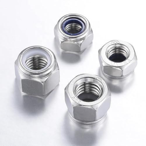 7/8"-9 Nylon Insert Lock Nuts (Grade 8 Zinc Plated Carbon Steel, 3-Pack) 7/8"-9 Grade 8 Zinc Plated Carbon Steel