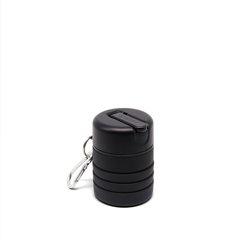 TUSHY Travel Bidet: Collapsible & Expandable for Discreet Portability, Refreshing Clean for Home, Camping, Outdoors & Travel (Helps Hemorrhoid Relief, Peri Bottle for Postpartum Care), Got2Go Onyx