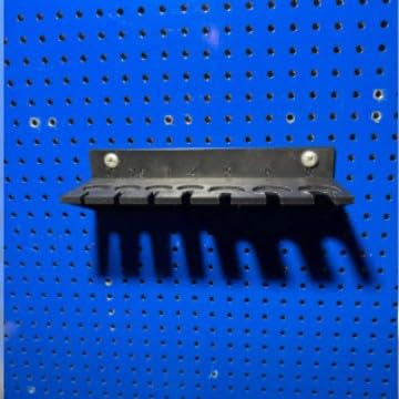 1pc Tool Rack T-Handle Hanger Screwdriver Hex Screwdriver Holder Screw Small Parts Small Additions Tool Placement Storage Rack (Black) Black