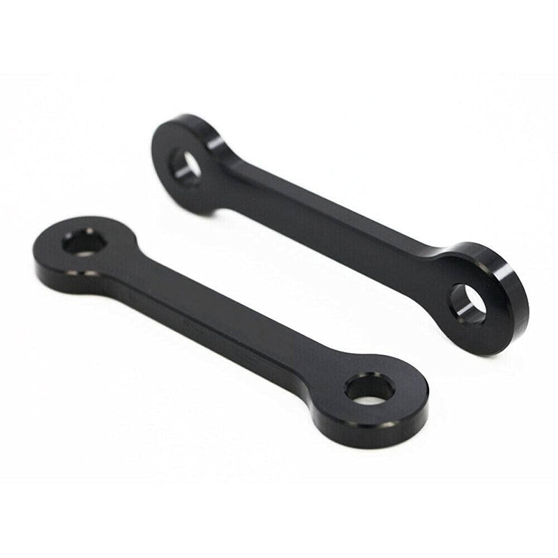 MZS Rear Lowering Link Kit Motorcycle Drop Links Suspension Accessories Black Compatible with DRZ400SM DRZ400S DRZ400E 2000-2023 / KLX400R 2002-2004 DRZ400SM/DRZ400S/DRZ400E/KLX400R