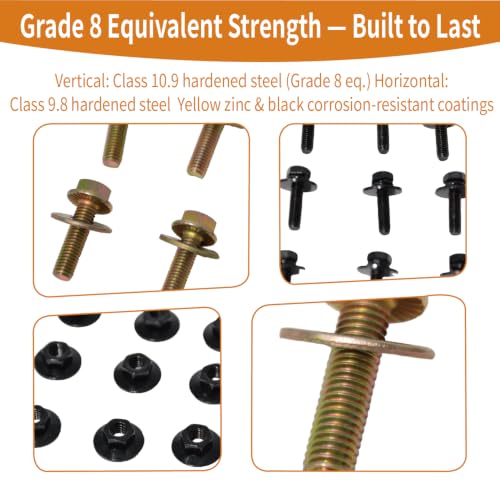 Side Step/Running Board Bolts Hardware (4 Door)