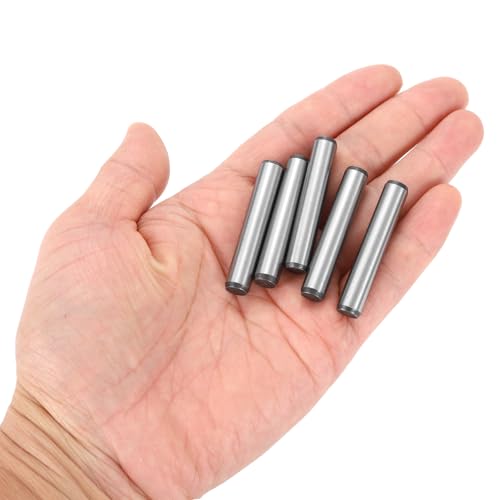 uxcell 5/16-Inch x 1-3/4-Inch Dowel Pins, Heat Treated Alloy Steel for Extra Hardness, Bright Finish and Accurate Alignment 20pcs