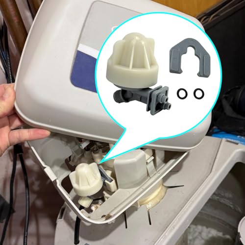 7187065 Water Softener Nozzle and Venturi Assembly Compatible with GE, Kenmore, Morton, Whirlpool, NorthStar, Rheem Replaces# 7253808, 7214969, 7165704, 7238450, WS15X10027, WS15X10046
