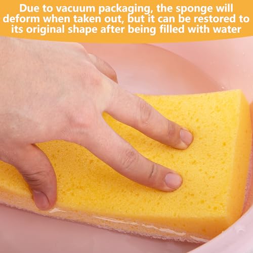 8 Pcs Drywall Sanding Sponge, 9" Washable Dual-Sided Wet Sanding Block 8 Pcs