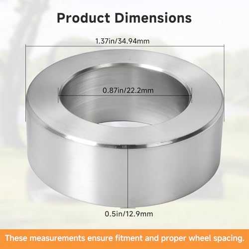 43037-01 Caster Yoke Wheel Spacer Compatible with Scag, 6-Pack