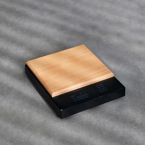 watchget Coffee Scale Wooden Pad Heatproof for TIMEMORE Basic
