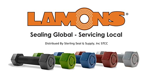 Lamons Medium-Strength Threaded Rod, Grade B7 Black-Oxide Steel, 5/8"-11 Thread Size, 6" Long (Qty 3Each)