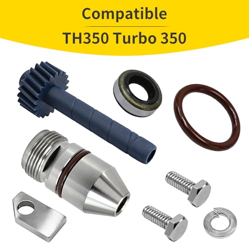20-Tooth Speedometer Driven Gear & Speedo Housing Kit Compatible with GM TH350 Turbo 350