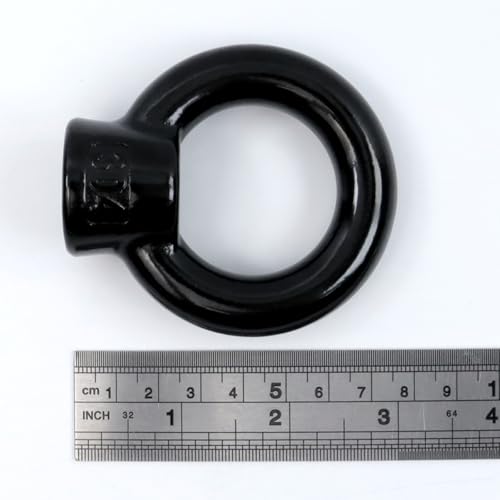 2Pcs 304 Stainless Steel Eye Nuts, M20