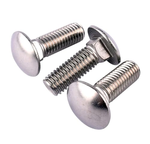 Fits（Chrome Front & Rear Bumper） GM, Chevy, Buick, Oldsmobile, Pontiac, Cadillac, GMC. Bolt & Nut Kit – Stainless Steel (1/2-13 x 1 1/2")