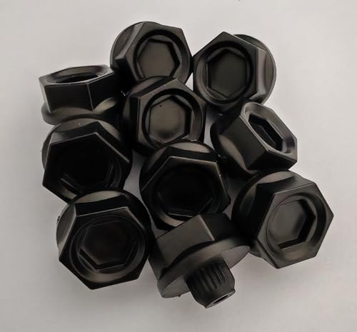 Black Wheel Cover Bolt Spoke Hostage Rivet Insert Bolts for KMC XD Series XD811 795 XD800 Misfit, 10 Pack