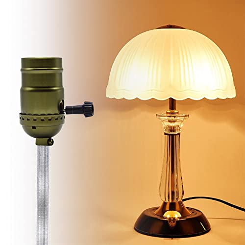 ECUDIS All Thread Pipe Lamp Rod, Lamp Repair Hardware Assortment