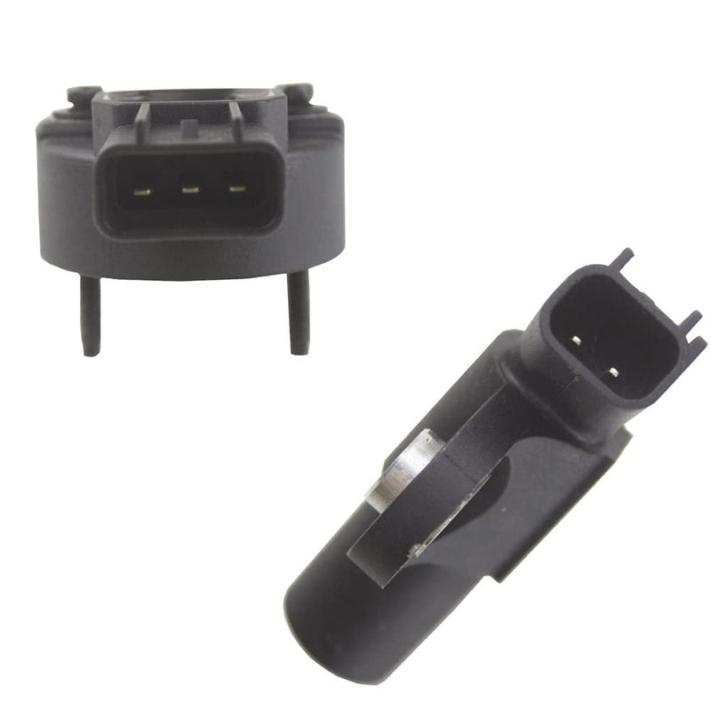 2pcs Crankshaft + Camshaft Position Sensor Kits for Ford F-150 4.2L 1997 1998 1999 2000 2001 2002 2003 2005 2006 2007 2008
