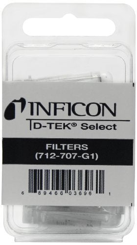 Inficon 712-707-G1 Replacement Filter Cartridges for D-TEK Stratus, D-TEK3 and D-TEK Select Refrigerant Leak Detector