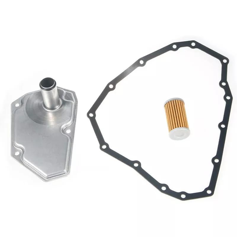 Transmission Filter Oil Pan Gasket Kit Fits for Nissan, 2014-2019 Versa Note; 2012-2019 Versa; 2013-2019 Sentra, Replaces 31728-3JX0A, 31728-3JX0B, 31728-04X0B, 2824A021