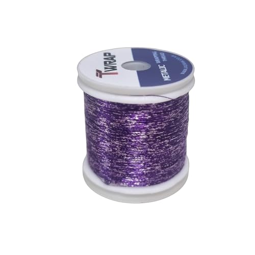 Lot of 6ea 2 Tone Metallic Rod Wrapping Threads (JK013) for Fishing Rod Building