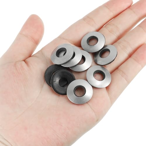 PATIKIL 304 Stainless Steel EPDM Bonded Sealing Washers, 80 Pieces 5/16" x3/4" Neoprene Rubber Washers Bonded Sealing Gasket for Marine Roof Bolt Supply 5/16"x3/4"