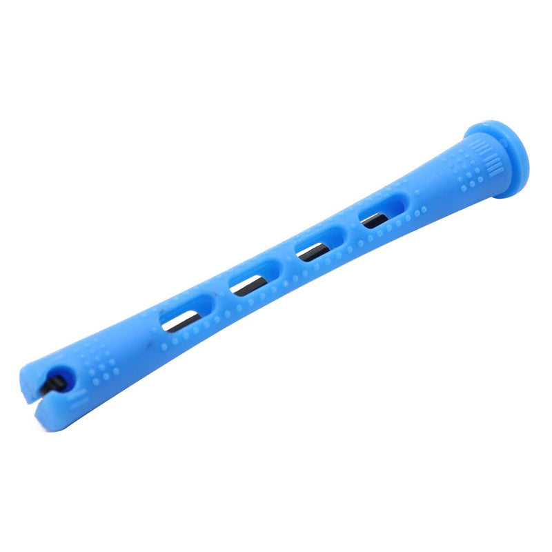 Perm Rods Perm Kit 60 PCS Small Size Hair Curlers Rollers Plastic Perming Rods Curlers Hair Roller For Women And Men Blue