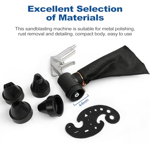 Handheld Sandblasting Kit, EU Style Connector