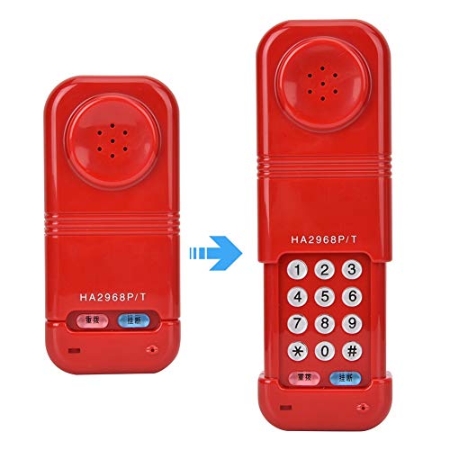 Phone Line Tester,ASAHTA Phone Line Cable Tester Fiber Optical Tool DTMF Caller ID Auto Detection Search Machine,Phone Cable Tester with Ringer ON/Off Function,Redial/Hang Up Function.(Red)
