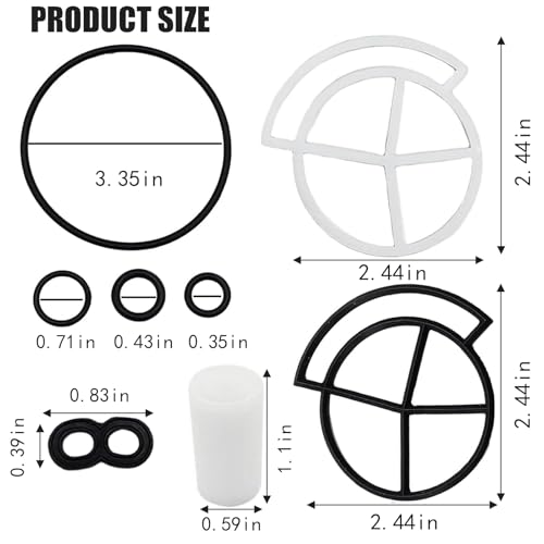  [AUSTRALIA] - Replace 7129716 Water Softener Seal Kit Fit For Kenmore, GE, Whirlpool