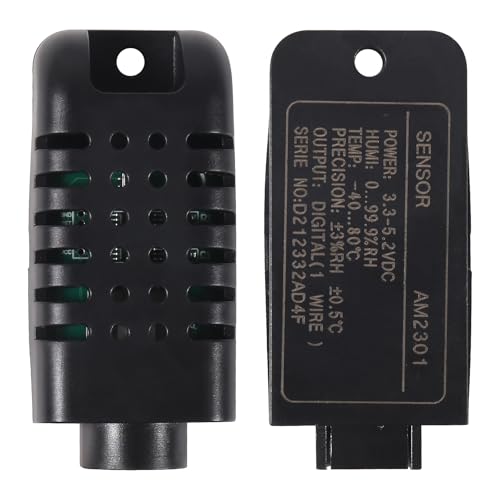 DHT21 AM2301 High Precision Capacitive Digital Temperature Humidity Sensor Module DHT21 Digital Temperature and Humidity Sensor Modules for Arduino 1pc