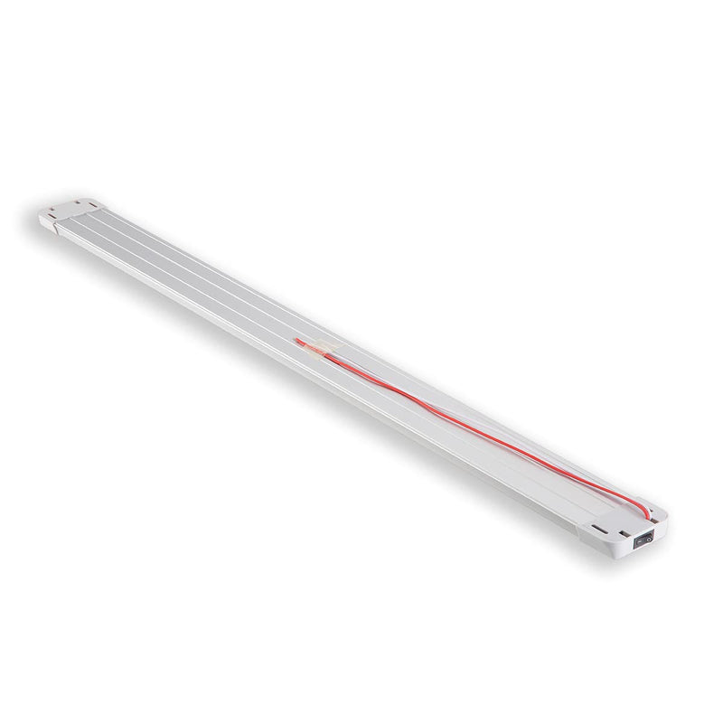 LED Interior Utility Light Fixture 30.3" x 2.6", High Lumen-Output Low Current Draw Energy Efficient, Frosted Lens 6000K Cool-White Even Diffused Beam, On/Off Rocker Switch 12V-24V DC, 1-Pack 30.3" x 2.6"