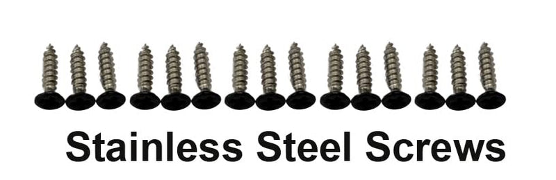 QCAA Solid Brass 180 Degree Narrow Butt Hinge, 4" x3/4" with Stainless Steel Screws, Matte Black, 8 Pack, Made in Taiwan 8 Pack (4")