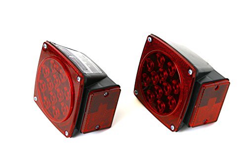  [AUSTRALIA] - MAXXHAUL 70460 12V LED Trailer Tail Lights (Turn/Stop/Signal-Left/Right-DOT Compliant) LED Trailer Turn Lights