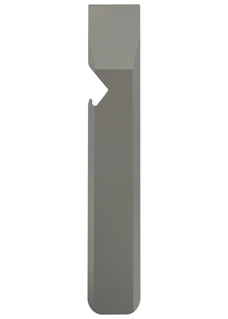 DAILYCARRYCO. SlimPry 2.0 Ultimate Slim Mini Everyday Carry PryBar Simple Keychain Carry Pry Tool Lightweight Sleek KeyChain Bead Blasted Titanium