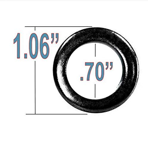 Cragar Standard Mag Lug Nut 1/2"-20 Black with Black Standard Washer Set of 20 Pcs