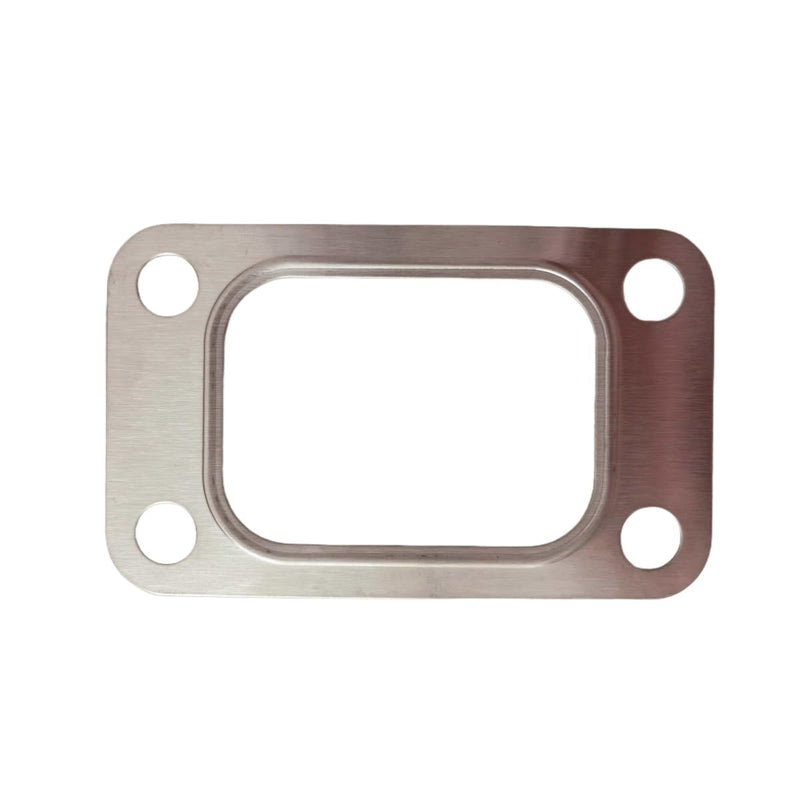 2 Pack T3 Turbo Inlet Flange Gasket Manifold Stainless Steel T3/T4 Precision PTE Garrett Silver 2-pk