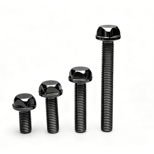 Black M6 Security Bolts, 40mm M6*40mm