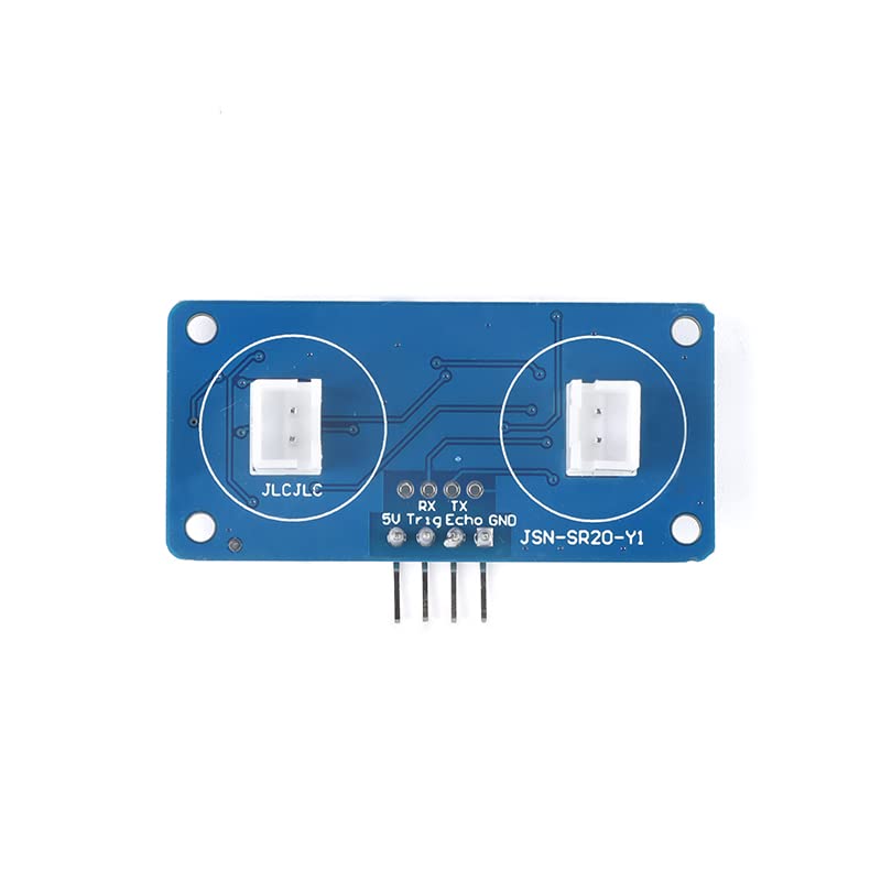 JSN-SR20-Y1 Ultrasonic Ranging Module Distance Measuring Sensor Module Range 2-500cm Waterproof and Dustproof Equipped with Dual Wire Probes