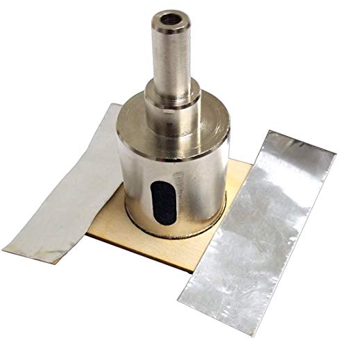 4.5" (4-1-2 in) Diamond Hole Saw for Porcelain and Ceramic Tile, Shower Diverter Valve Installation and Waste Pipe 114mm 4 1/2" Hole Saw