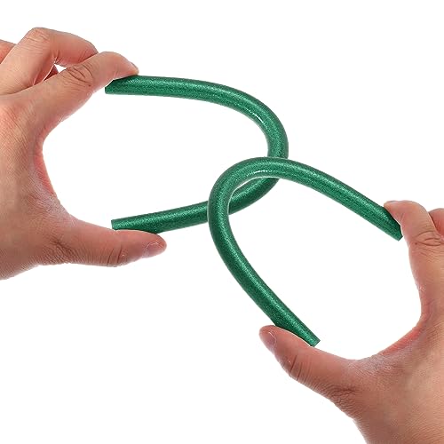 X AUTOHAUX 12pcs 11 x 200mm EVA Bling Paintless Dent Repair Hot Melt Dark Green