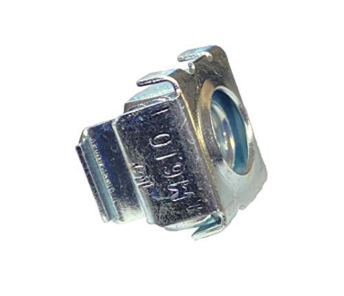 M6 Zinc Cage Nuts 100 Pack USA Made
