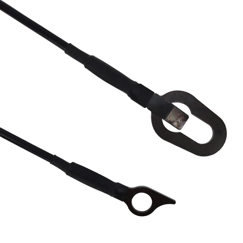POWERWORKS Pair Tailgate Cable & Hinge Bushing Insert Kit Compatible with for Dodge RAM 1500 2500 3500 Pickup Truck for 55345124AB 55345125AB
