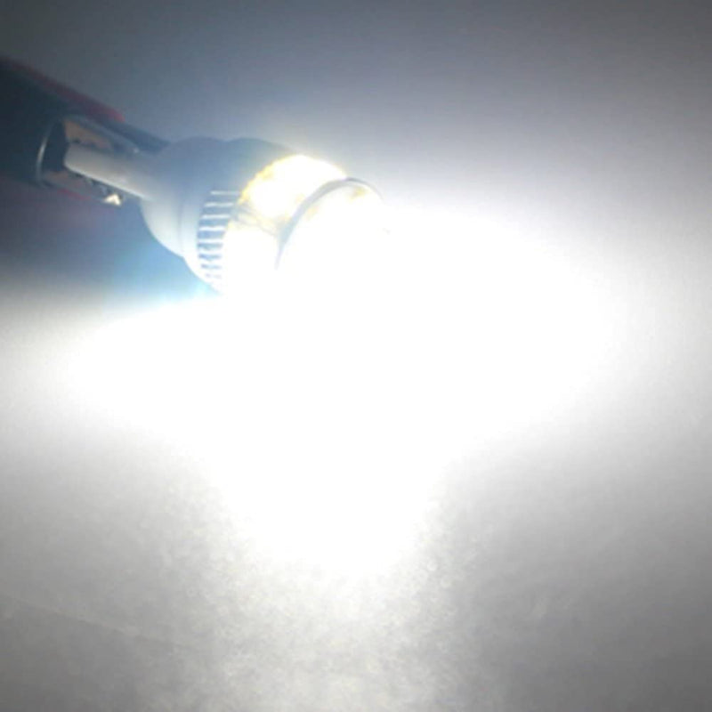Alla Lighting T10 Wedge 194 168 2825 W5W LED Bulbs, 6000K White License, Reverse, Trunk, Marker, Parking, Door, Map, Dome Lights Lamps, 360° Light 4014 18-SMD Super Bright 558 161 175