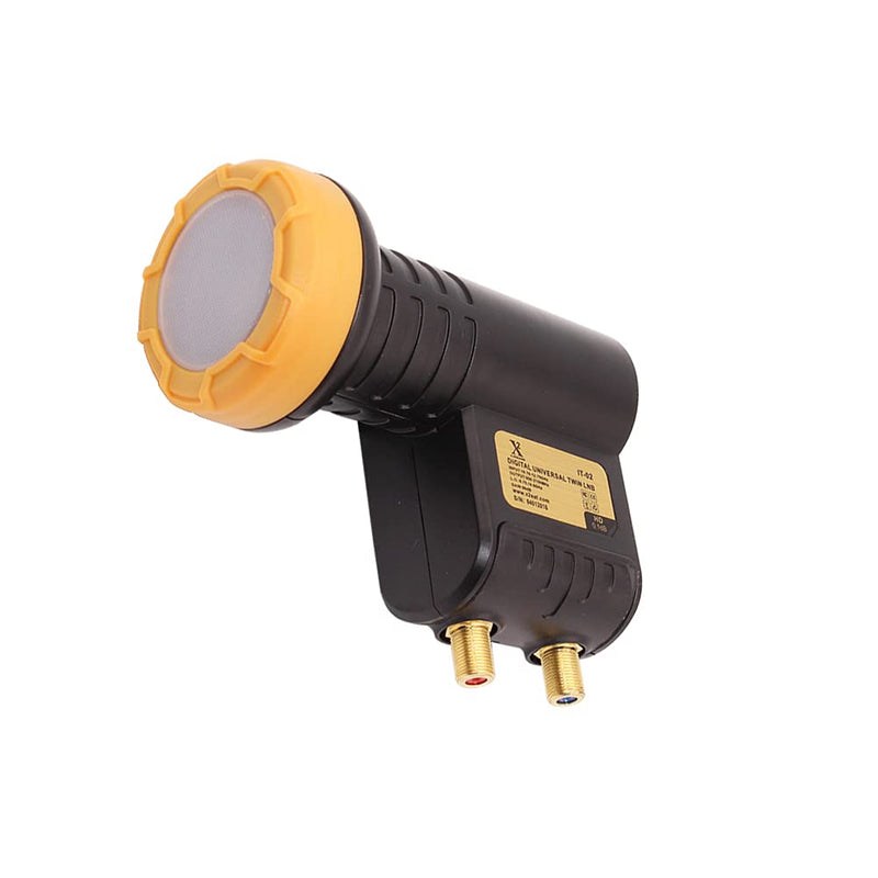 Twin Output Universal Ku Band Dual Low Noise Block LNB for FTA Free TV Antenna Twin Output